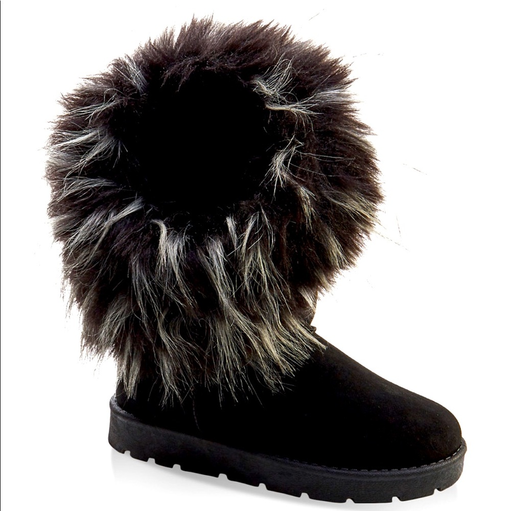 New Glam Frozen Suede Booties. - Picture 1 of 3